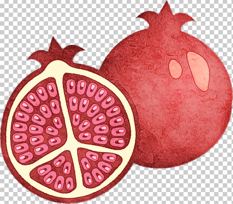 Pomegranate Superfood PNG, Clipart, Paint, Pomegranate, Superfood, Watercolor, Wet Ink Free PNG Download