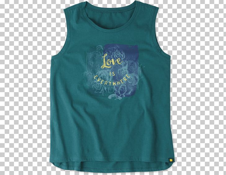 T-shirt Sleeveless Shirt Gilets PNG, Clipart, Active Shirt, Active Tank, Aqua, Blue, Clothing Free PNG Download