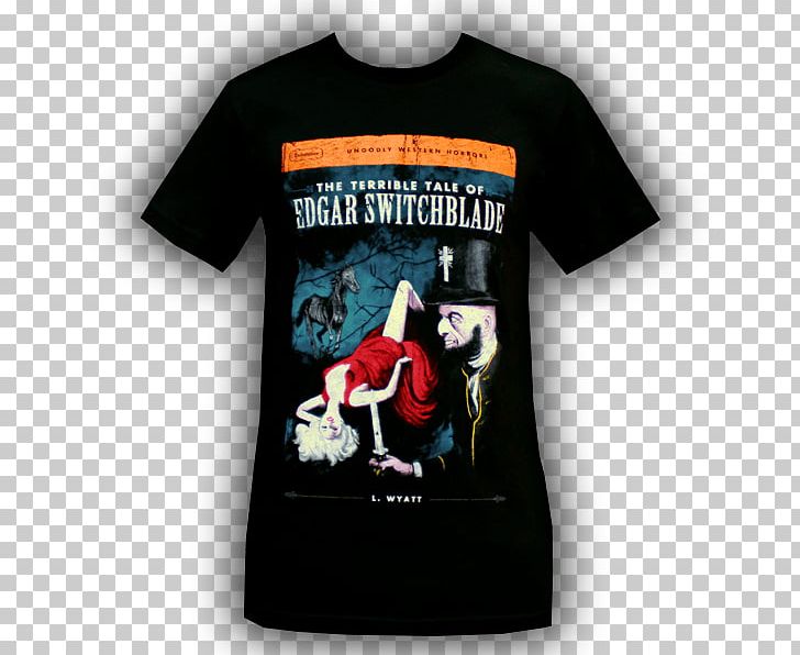 T-shirt The Terrible Tale Of Edgar Switchblade Old Red PNG, Clipart, American Apparel, Brand, Clothing, Edgar, Limit Free PNG Download