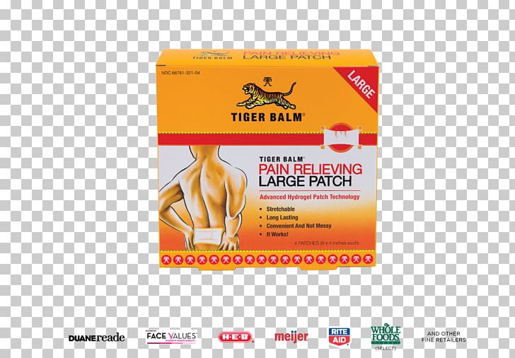 Tiger Balm Liniment Transdermal Analgesic Patch Topical Medication Cream PNG, Clipart, Analgesic, Arthritis, Back Pain, Bengay, Brand Free PNG Download