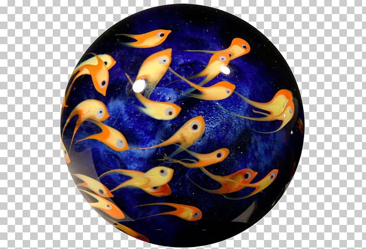 Paperweight Glass Art Marble PNG, Clipart, Blue, Cobalt, Cobalt Blue, Fish, Glass Free PNG Download