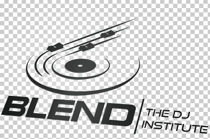 Disc Jockey Logo Graphic Design PNG, Clipart, Angle, Art, Black And White, Brand, Circle Free PNG Download