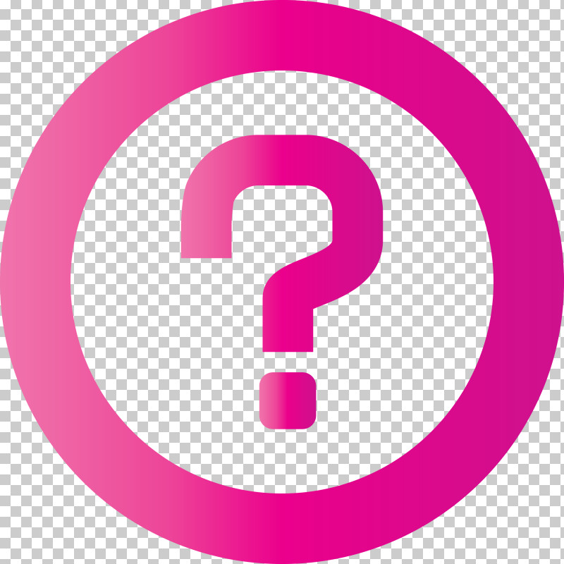 Question Mark PNG, Clipart, Circle, Line, Logo, Magenta, Material Property Free PNG Download