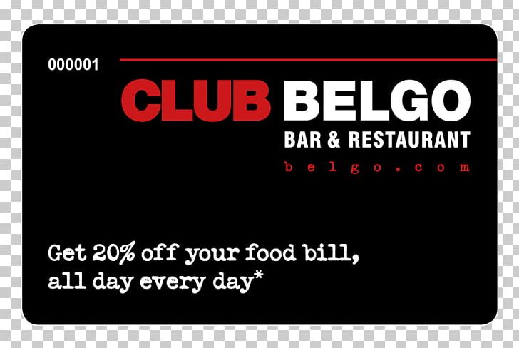 Belgo Restaurant Bar Nightclub Logo PNG, Clipart, Area, Bar, Bar Card, Belgo, Brand Free PNG Download