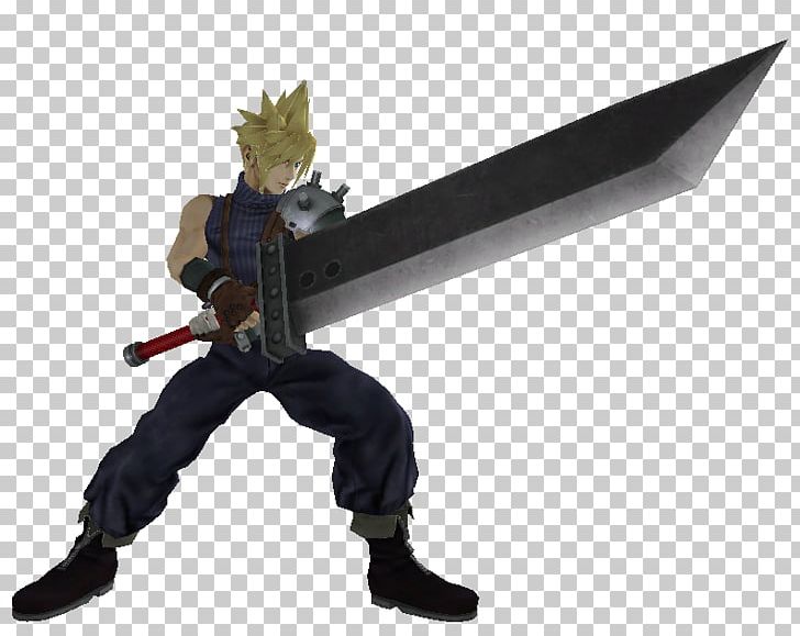 Super Smash Bros. For Nintendo 3DS And Wii U Cloud Strife Final Fantasy VII Animation PNG, Clipart, Action Figure, Cartoon, Cloud Computing, Cold Weapon, Figurine Free PNG Download