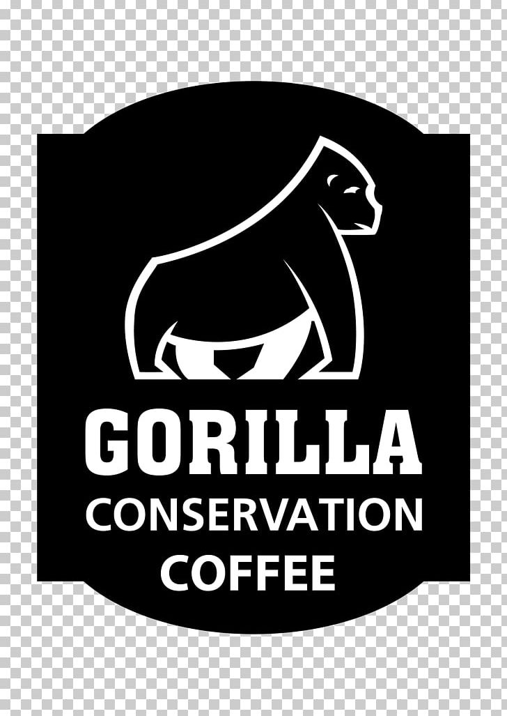 Uganda Single-origin Coffee Gorilla Business New Zealand PNG, Clipart, Africa, African Wildlife Foundation, Animals, Arabica Coffee, Black And White Free PNG Download