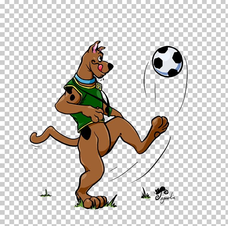 Dog Scoobert "Scooby" Doo Scrappy-Doo Football Scooby-Doo PNG, Clipart, Animal Figure, Animals, Ball, Carnivoran, Cartoon Free PNG Download