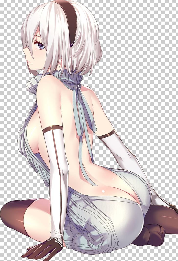 Nier: Automata Video Game Character Anime PNG, Clipart, Arm, Avatan, Avatan Plus, Black Hair, Brassiere Free PNG Download