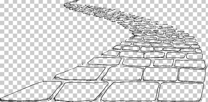 Brick Road Paper Line Art PNG, Clipart, Angle, Black And White, Brick, Brick Road, Building Free PNG Download