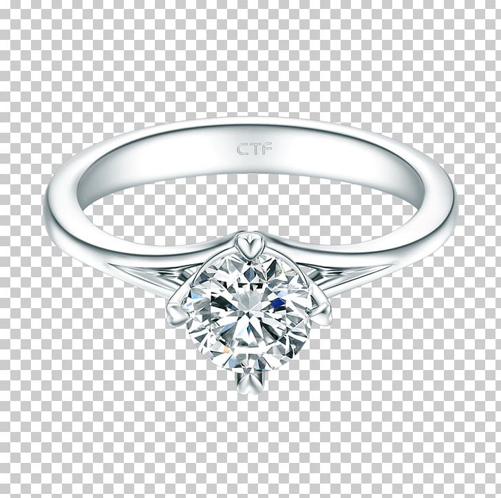 Engagement Ring Sterling Silver Jewellery PNG, Clipart, Body Jewelry, Brilliant, Cubic Zirconia, Diamond, Engagement Ring Free PNG Download