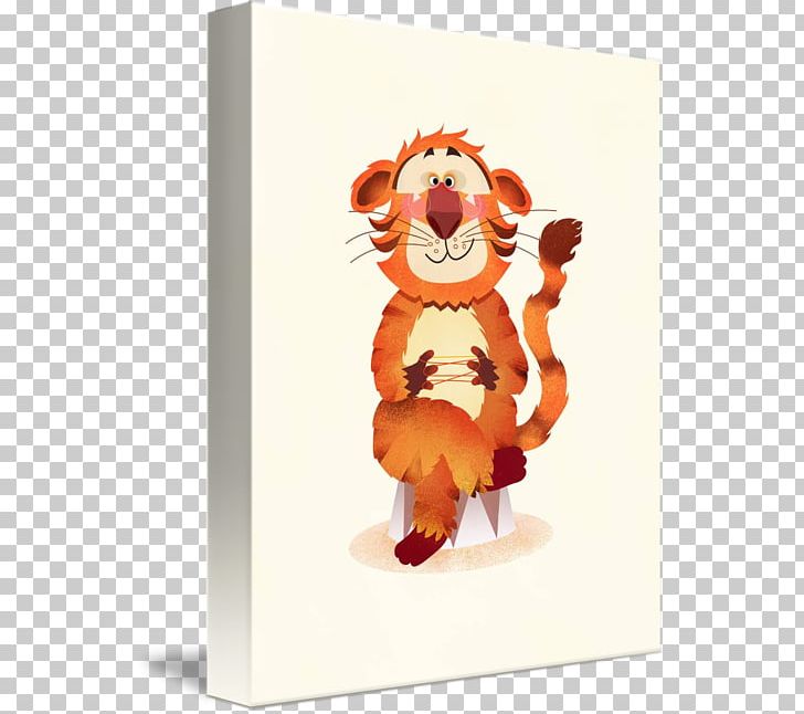 Tiger Cat Gallery Wrap Cartoon Canvas PNG, Clipart, Art, Big Cat, Big Cats, Canvas, Carnivoran Free PNG Download