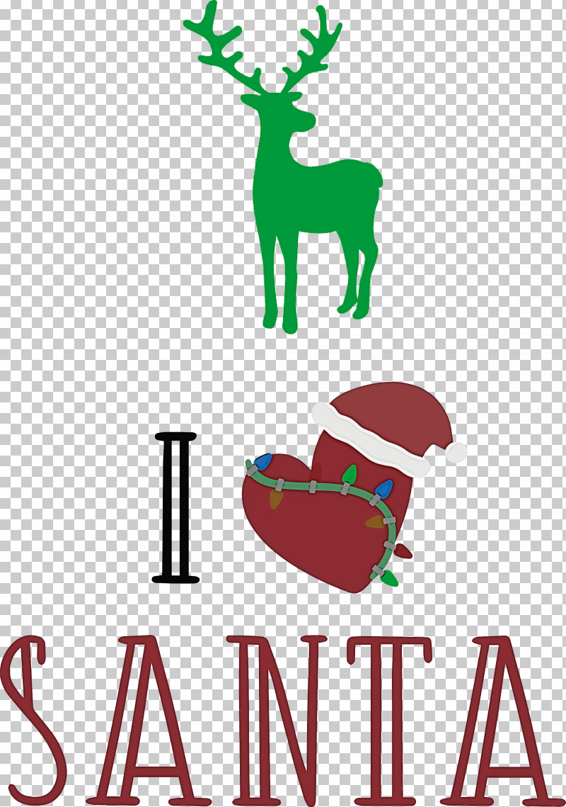 I Love Santa Santa Christmas PNG, Clipart, Artistic Inspiration, Christmas, Christmas Day, Fine Arts, Heart Santa Free PNG Download