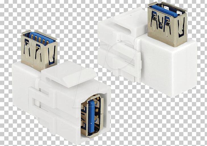 Electrical Connector Keystone Module USB 3.0 Computer Port PNG, Clipart, Anschluss, Computer Port, Coupling, De Lock, Electrical Connector Free PNG Download