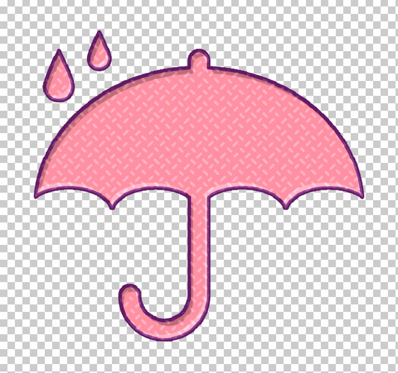 Logistics Delivery Icon Signs Icon Protection Symbol Of Opened Umbrella Silhouette Under Raindrops Icon PNG, Clipart, Logistics Delivery Icon, Pink, Signs Icon, Umbrella, Umbrella Icon Free PNG Download