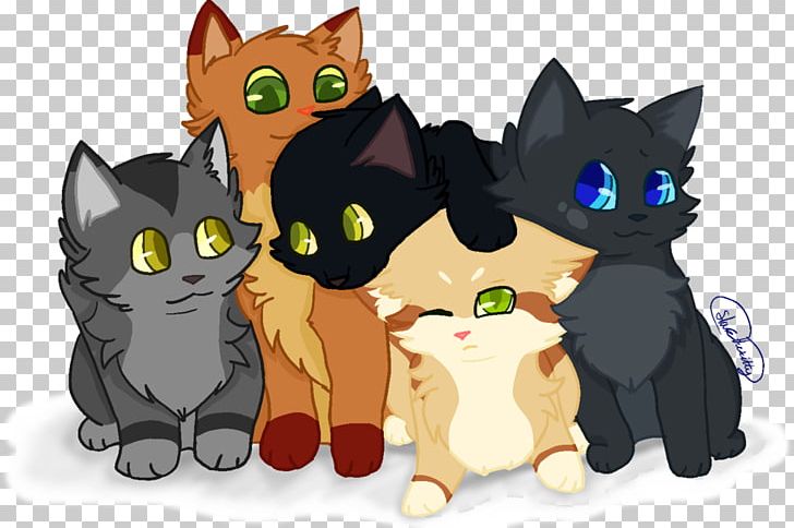 Kitten Cat Warriors Drawing Cinderheart PNG, Clipart, Animals, Brackenfur, Carnivoran, Cartoon, Cat Free PNG Download