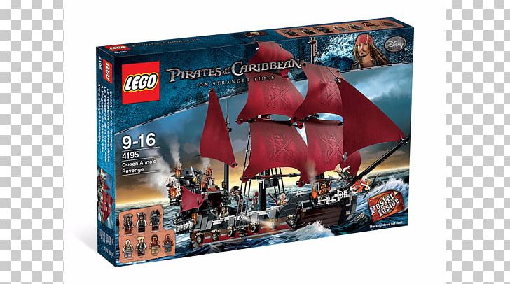 LEGO 4195 Queen Anne's Revenge Lego Pirates Of The Caribbean: The Video Game PNG, Clipart,  Free PNG Download