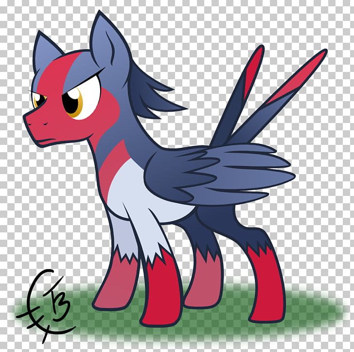 Pony Swellow Pokémon Omega Ruby And Alpha Sapphire Horse PNG, Clipart, Art, Artwork, Carnivoran, Cat Like Mammal, Charmeleon Free PNG Download