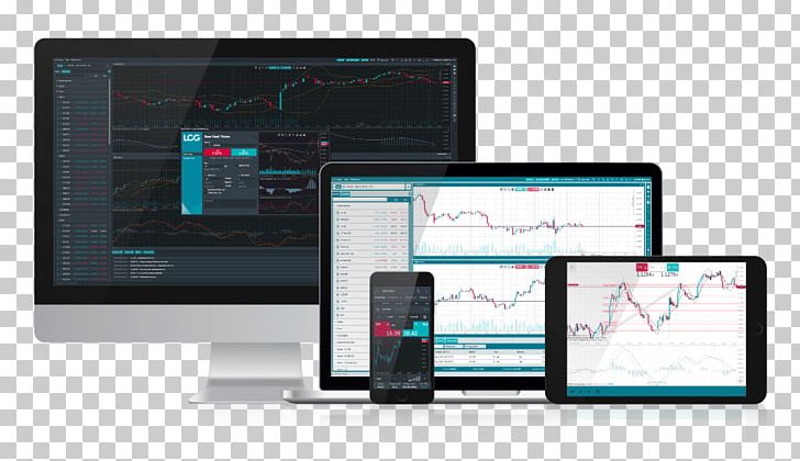 Trader Electronic Trading Platform Foreign Exchange Market London Capital Group Contract For Difference PNG, Clipart, Binary Option, Brand, Communication, Computer Monitor, Computer Monitor Accessory Free PNG Download
