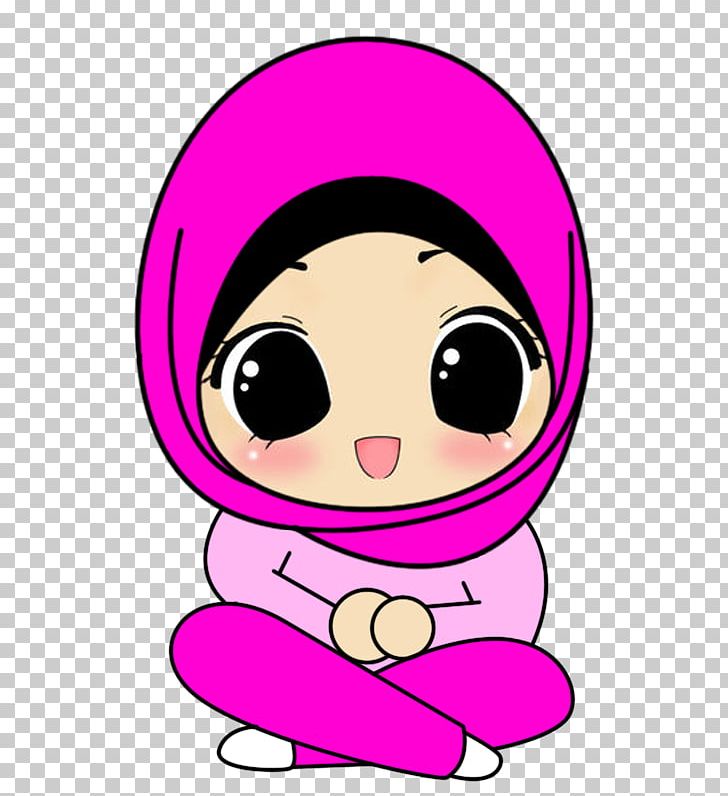 Hijab Muslim Islam Cartoon Drawing PNG, Clipart, Animation, Anime, Area, Art, Cartoon Free PNG Download