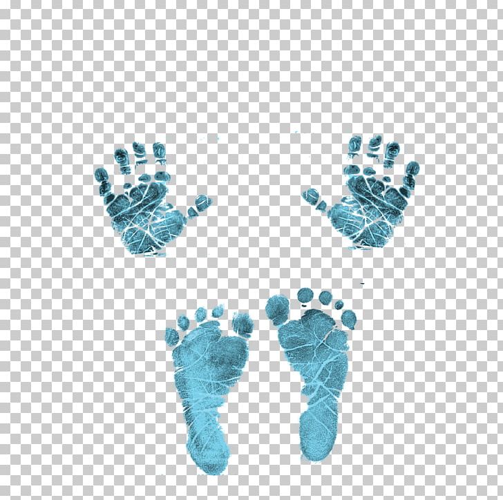 Infant Footprint Rubber Stamp Child PNG, Clipart, Aqua, Baby Announcement, Blue, Body Jewelry, Child Free PNG Download