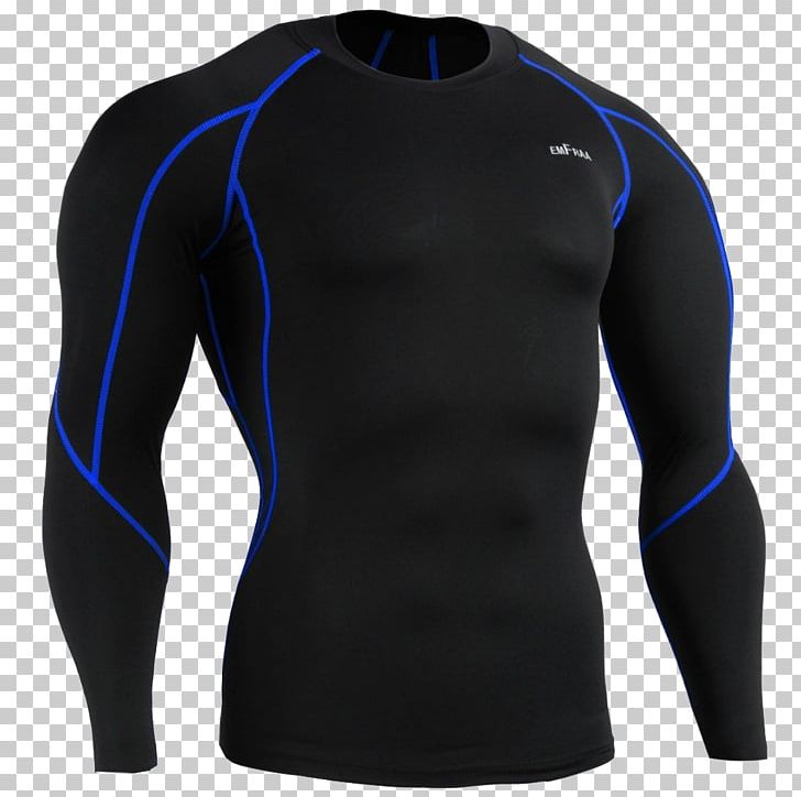 T-shirt Sleeve Layered Clothing Sportswear PNG, Clipart, Active Shirt, Active Undergarment, Black, Blue, Clothing Free PNG Download