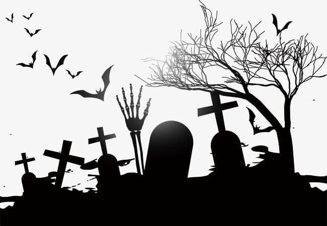 Cemetery PNG, Clipart, Bat, Black, Bones, Cemetery, Cemetery Clipart Free PNG Download