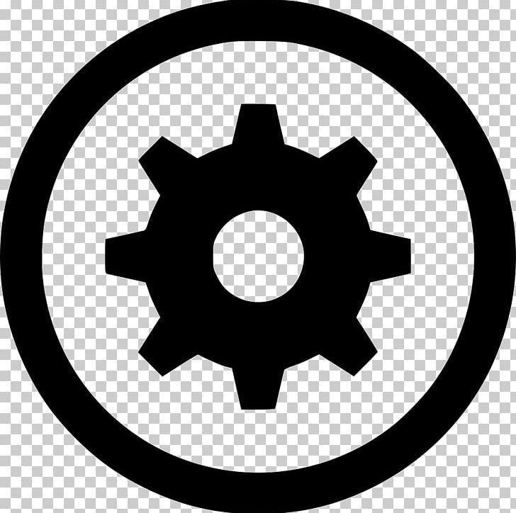 Gear Computer Icons Graphics JPEG PNG, Clipart, Black And White, Circle, Computer Icons, Encapsulated Postscript, Gear Free PNG Download