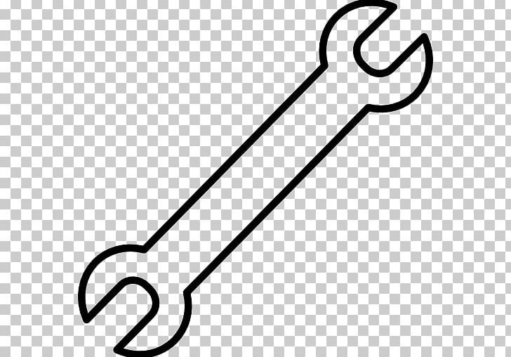 adjustable wrench drawing