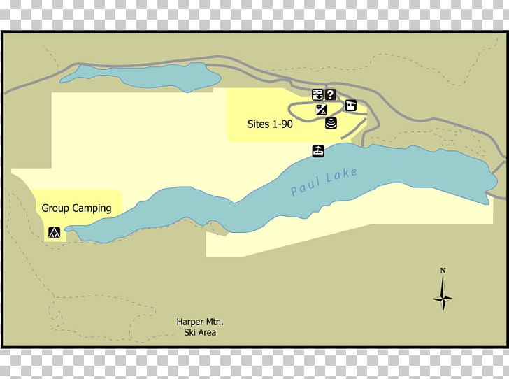 Paul Lake Provincial Park Whiskers Point Provincial Park Kentucky Alleyne Provincial Park Campsite PNG, Clipart, Area, Border, British Columbia, Camping, Campsite Free PNG Download