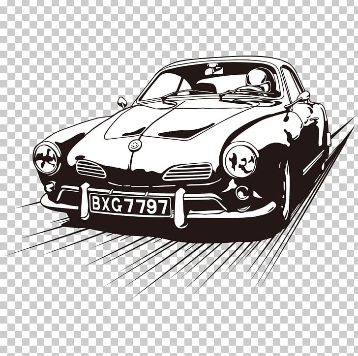 Car Printing PNG, Clipart, Antique Car, Black And White, Business Cards, Compact Car, Curtain Free PNG Download
