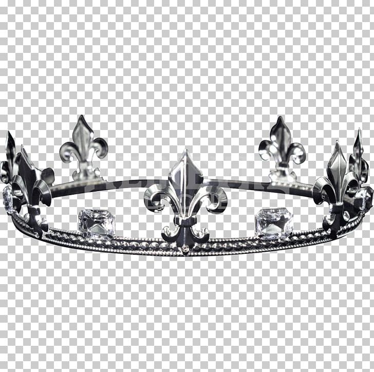 Crown Silver Gold King Fleur-de-lis PNG, Clipart, Black And White, Body Jewelry, Clothing, Coat, Costume Free PNG Download