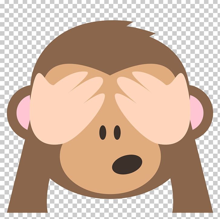 Emoji Three Wise Monkeys Emoticon Evil PNG, Clipart, Carnivoran, Cartoon, Cheek, Ear, Face Free PNG Download