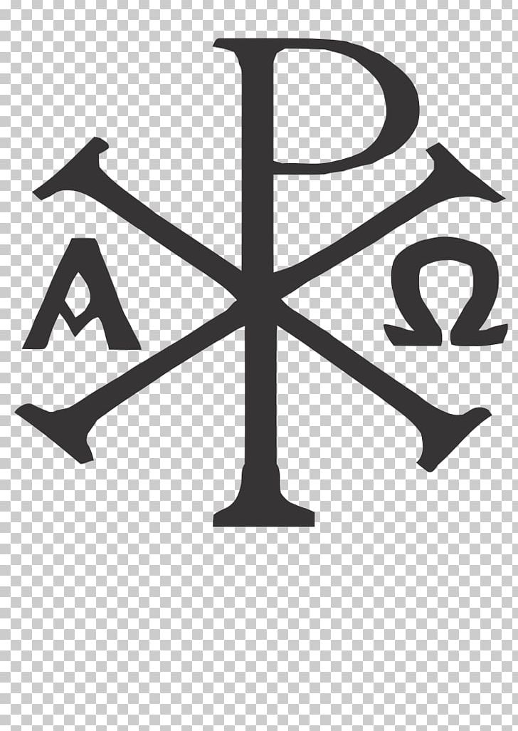 Chi Rho Labarum Christian Symbolism PNG, Clipart, Alpha And Omega, Angle, Black And White, Brand, Chi Free PNG Download