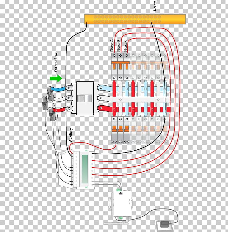 Electrical Network Wiring Diagram Electrical Wires & Cable Three-phase Electric Power PNG, Clipart, Angle, Circuit Breaker, Electrical Engineering, Electrical Network, Electrical Switches Free PNG Download