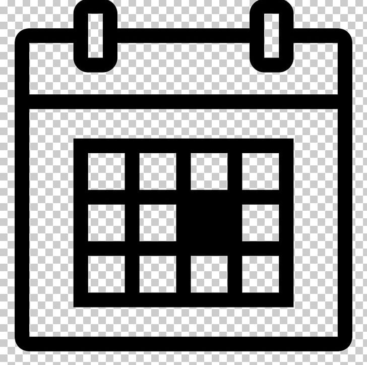 Computer Icons Calendar Date PNG, Clipart, Angle, Area, Black, Black And White, Brand Free PNG Download