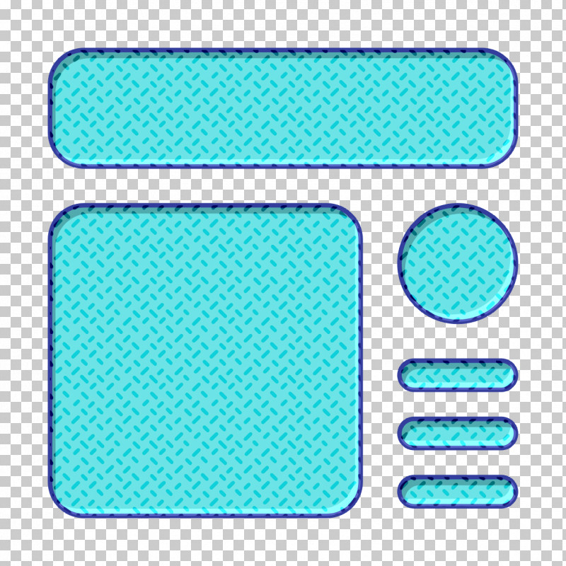 Wireframe Icon Ui Icon PNG, Clipart, Area, Line, Meter, Point, Turquoise Free PNG Download