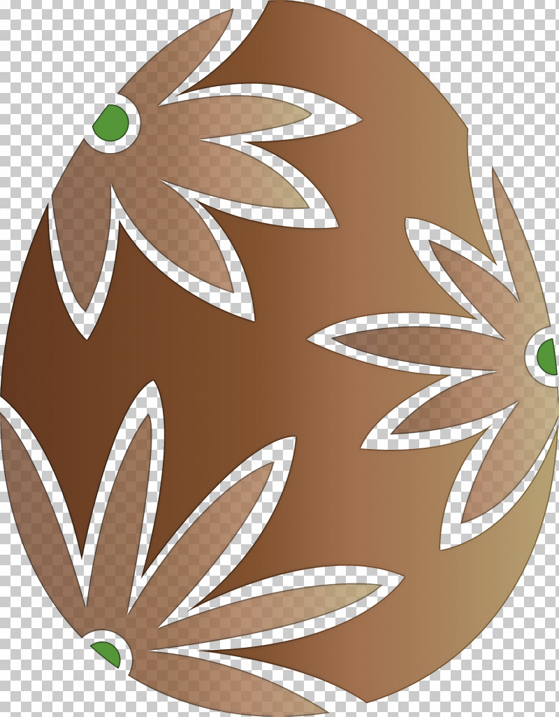 Floral Easter Egg Flower Easter Egg Happy Easter Day PNG, Clipart, Beige, Brown, Easter Egg, Floral Easter Egg, Flower Easter Egg Free PNG Download