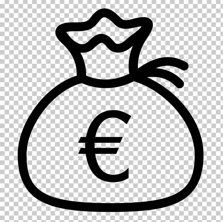 Money Bag Currency Symbol Coin Computer Icons PNG, Clipart, Area, Bank, Banknote, Black And White, Coin Free PNG Download