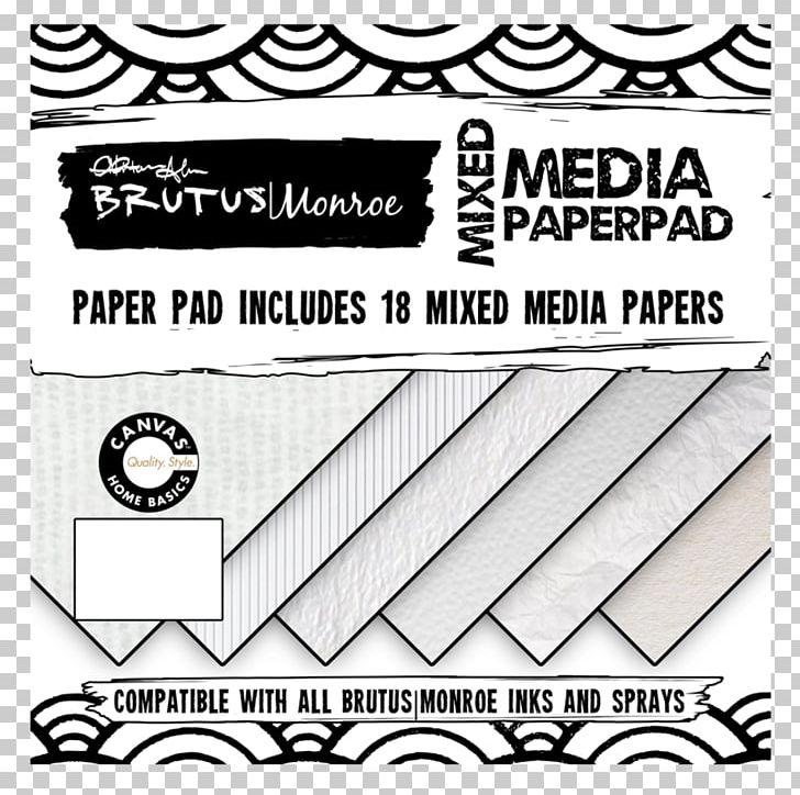 Paper Mixed Media Art Craft Brutus Monroe PNG, Clipart, Angle, Area, Art, Black, Black And White Free PNG Download