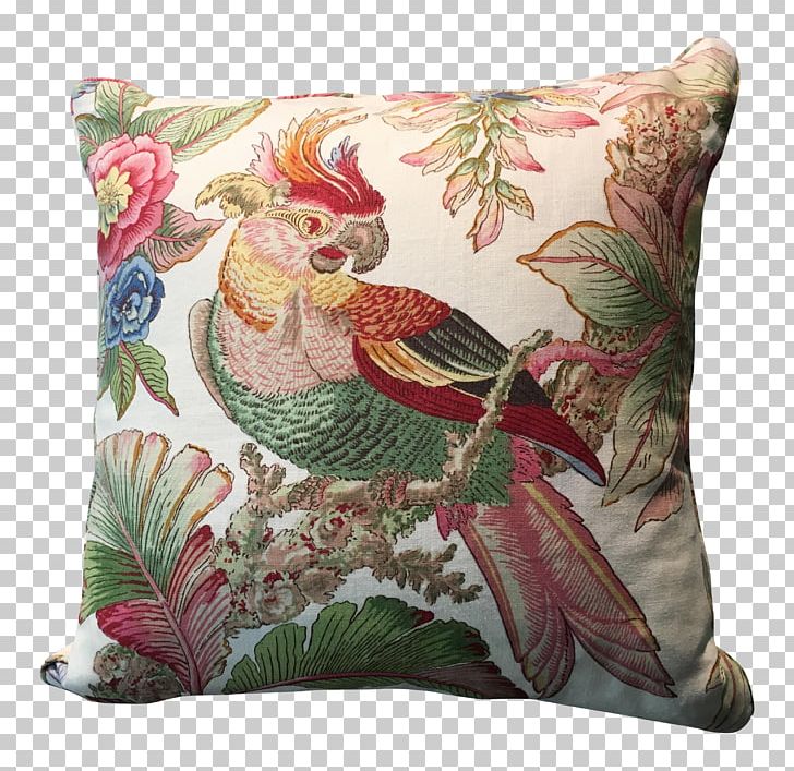 Throw Pillows Cushion Textile PNG, Clipart, Cockatoo, Cushion, Furniture, Pillow, Textile Free PNG Download