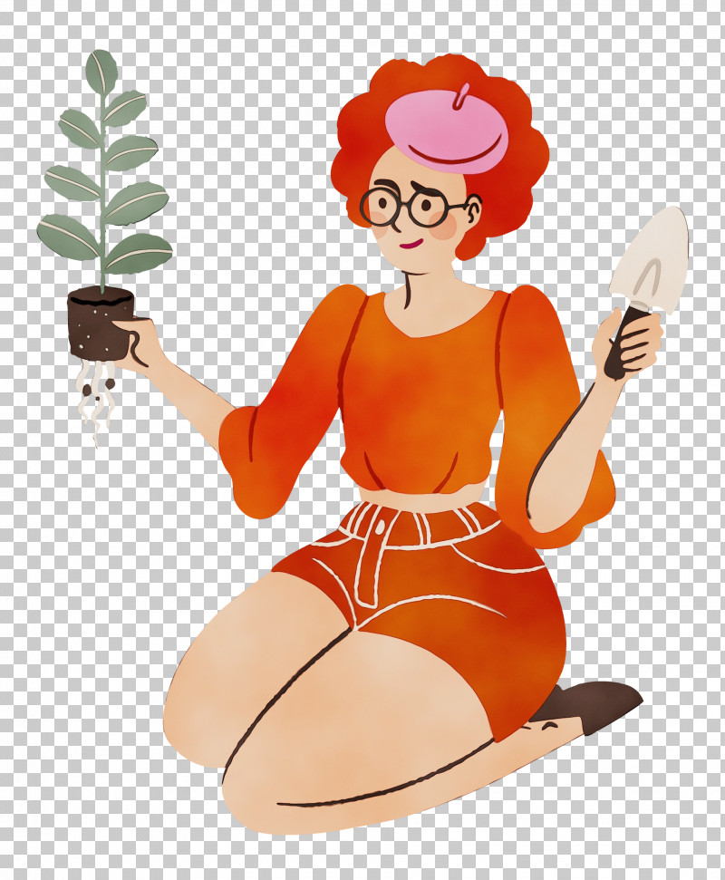Cartoon Character Pin-up Girl PNG, Clipart, Cartoon, Character, Garden, Lady, Paint Free PNG Download