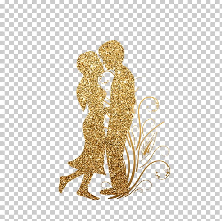 Shadow Kiss PNG, Clipart, Adobe Illustrator, Art, Couple, Encapsulated Postscript, Golden Free PNG Download