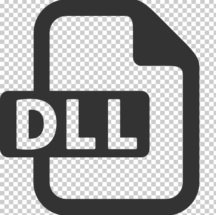 Dynamic-link Library Computer Icons PNG, Clipart, Area, Black And White, Brand, Computer Icons, Dll Free PNG Download