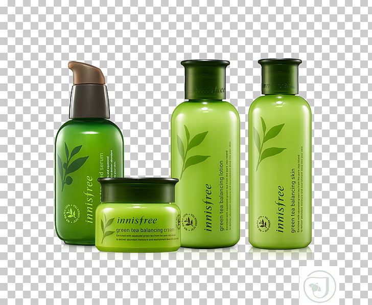 Lotion Green Tea Innisfree Cosmetics Cream PNG, Clipart, Bottle, Cleanser, Cosmetics, Cream, Glass Bottle Free PNG Download
