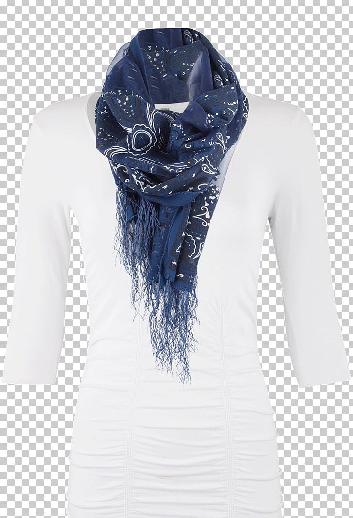 Scarf Kerchief Paisley Neck Blue PNG, Clipart, Blue, Bluza, Clothing, Cobalt Blue, Com Free PNG Download