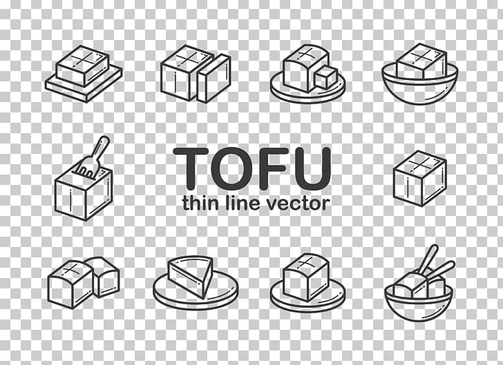 Tofu Computer Icons Sushi PNG, Clipart, Angle, Area, Black And White, Brand, Circle Free PNG Download