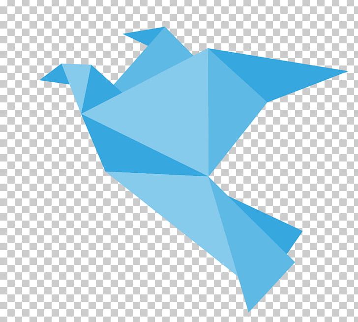 Bird Paper Crane Origami Png Clipart Angle Animals Aqua