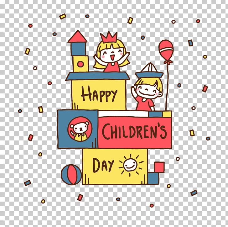 Childrens Day Littlexa0Princessxa0Castle Cleanup Illustration PNG, Clipart, Art, Balloon, Brand, Building Blocks, Cartoon Free PNG Download