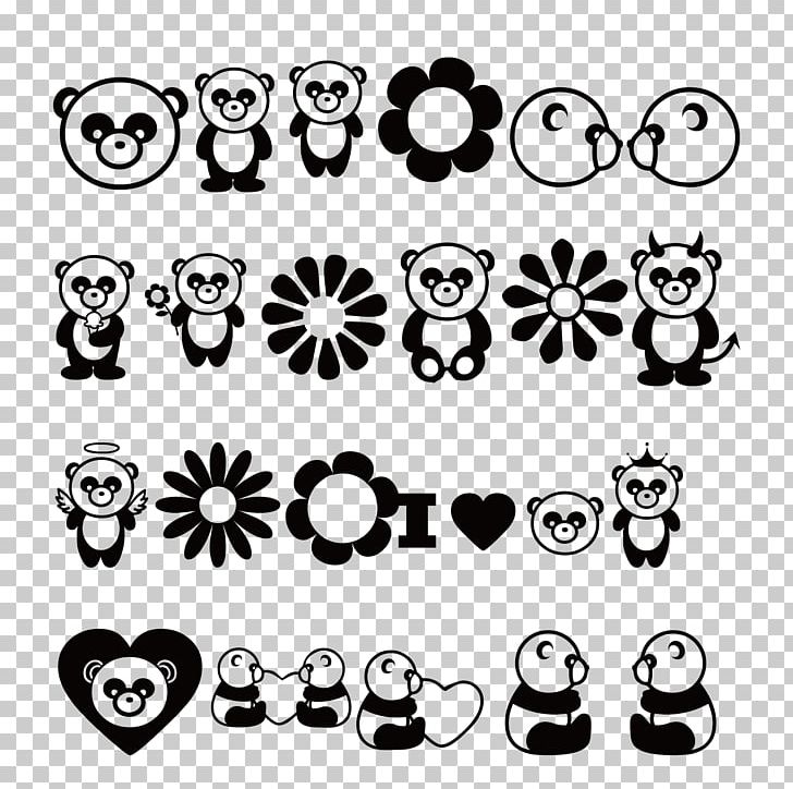 Giant Panda Bear PNG, Clipart, Animals, Bear, Cartoon, Cuteness, Encapsulated Postscript Free PNG Download