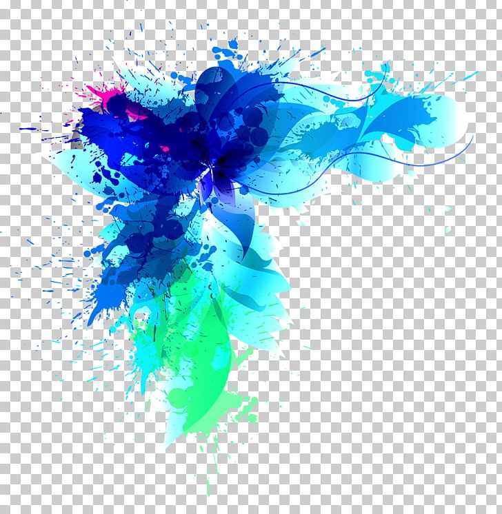 Blue Desktop PNG, Clipart, Art, Artwork, Brush, Color, Color Splash Free PNG Download